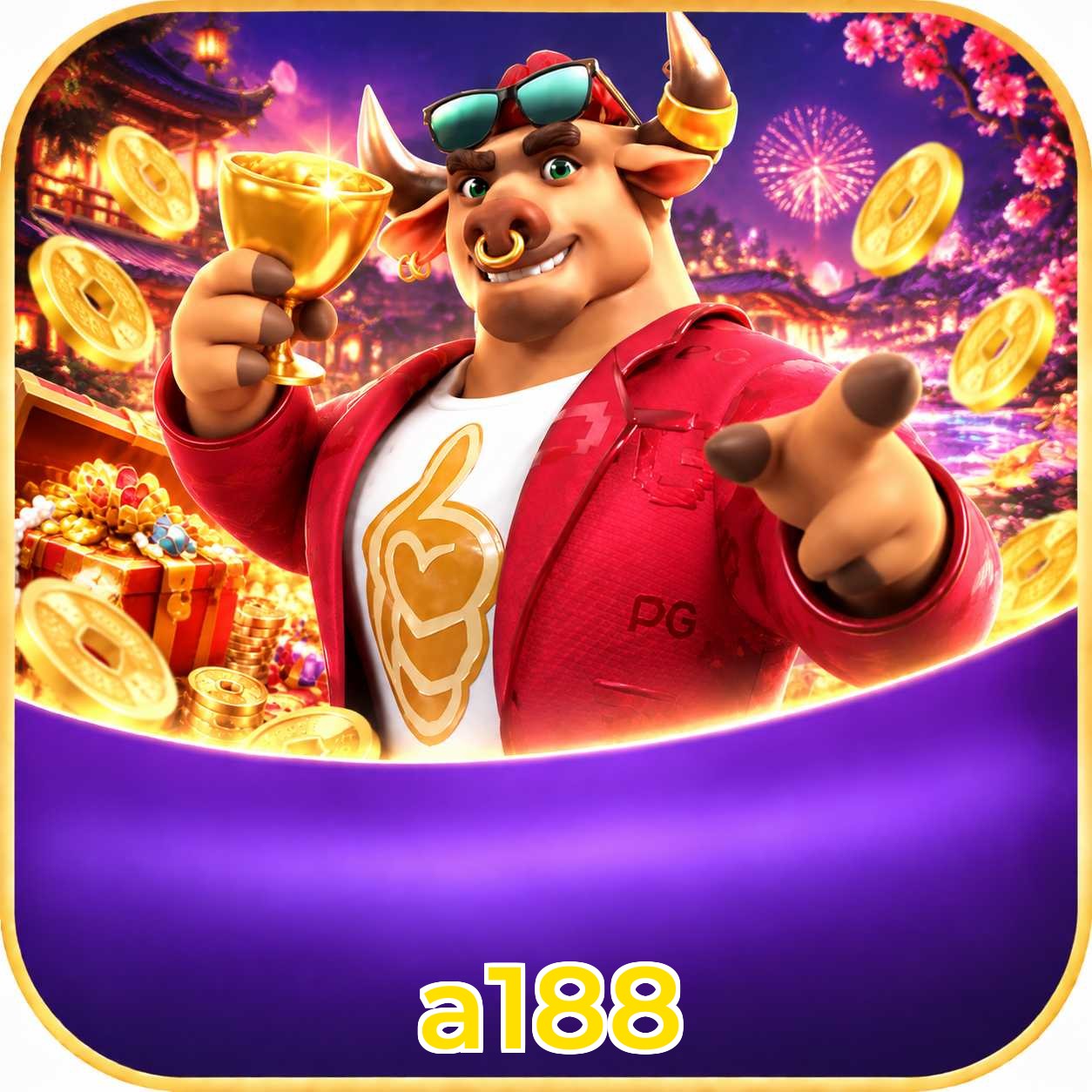 Contedo de jogos no canal Telegram a188